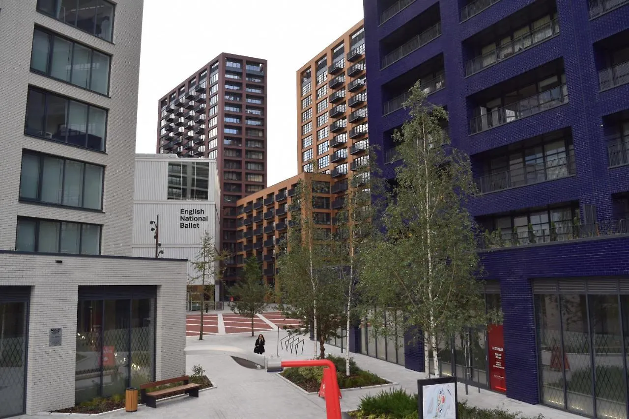 Lägenhet London City Island 3 Bedroom Luxury Apartments, Canary Wharf